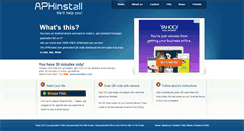 Desktop Screenshot of apkinstall.com