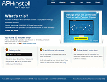 Tablet Screenshot of apkinstall.com